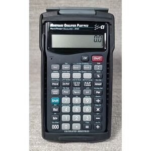 Calculated Industries Mortgage Qualifier Plus PX2 Pick a Payment Calculator 3442